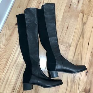 Stuart Weitzman 5050 Boots Black Size 6 Like New